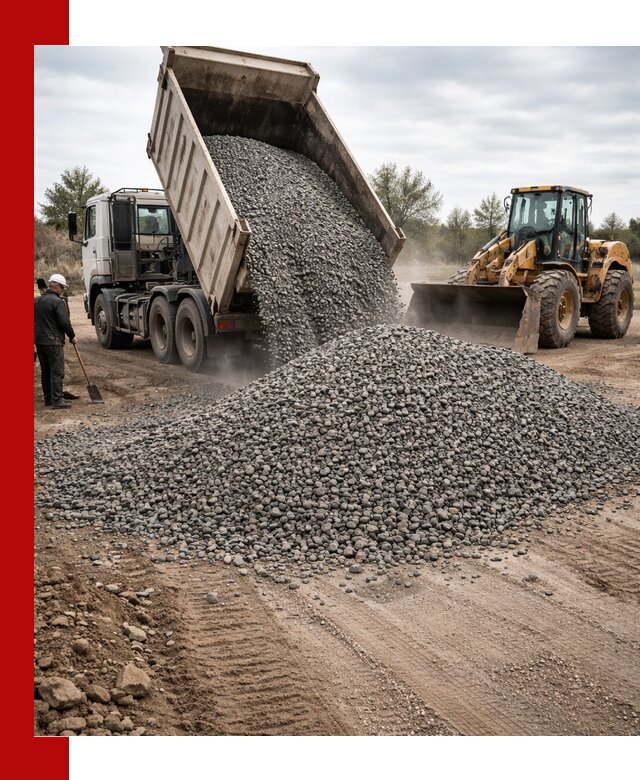 Гранитный щебень фракция 10-20 с доставкой в Ленинске-Кузнецком