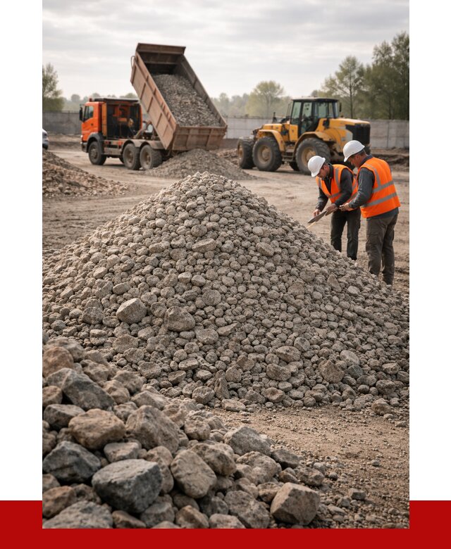 Гранитный щебень фракция 40-70 в Ленинске-Кузнецком от 2555 руб ПРОНЕРУДЛнн