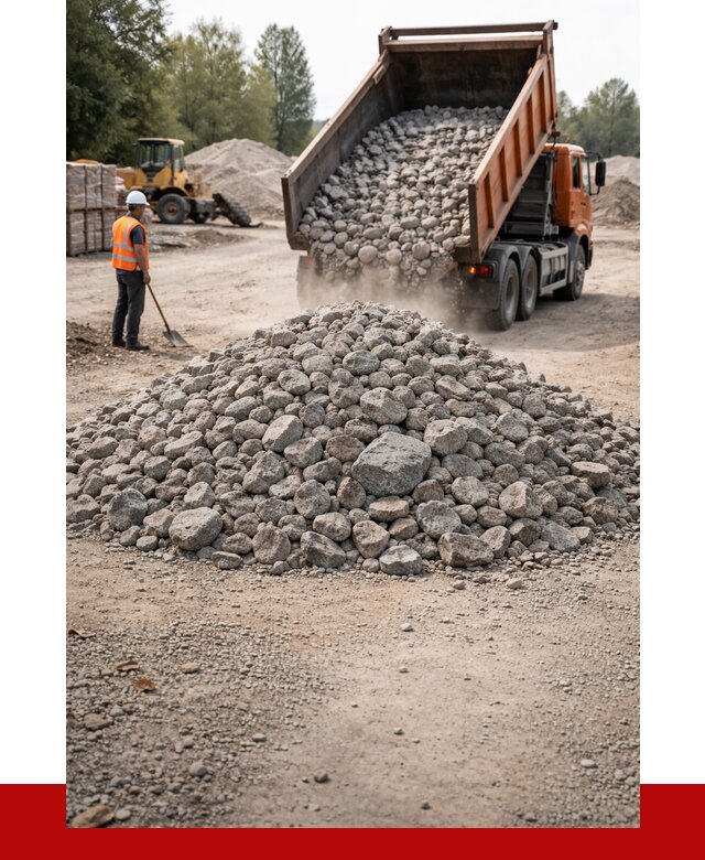 Гранитный щебень фракция 70-150 в Ленинске-Кузнецком от 1686 | ПРОНЕРУДЛнн