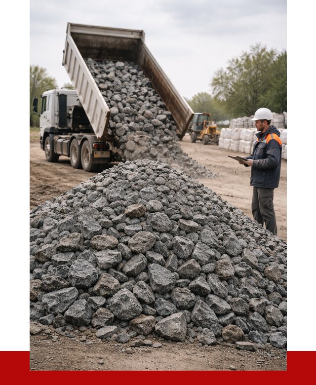 Гранитный щебень фракция 100-200 в Ленинске-Кузнецком от 4293 р. ПРОНЕРУДЛнн