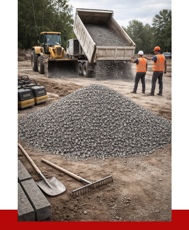 Гравийный щебень купить в Ленинске-Кузнецком от 2249 р. ПРОНЕРУДЛнн