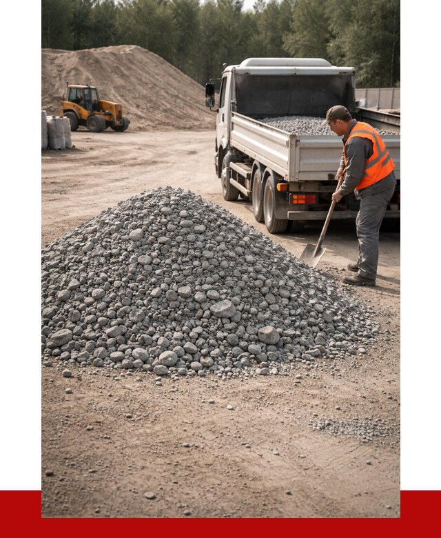 Гравийный щебень фракция 5-10 в Ленинске-Кузнецком от 2249 р. | ПРОНЕРУДЛнн