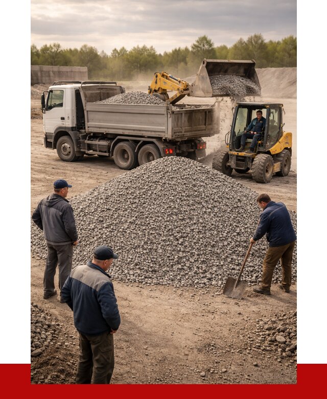 Гравийный щебень фракция 5-20 в Ленинске-Кузнецком от 2453 р. ПРОНЕРУДЛнн