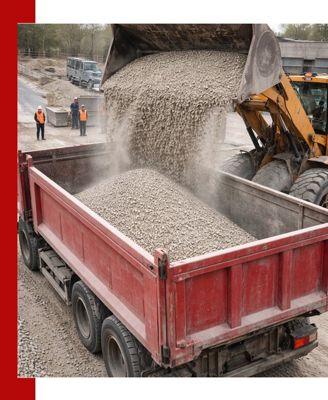 Купить известняковый щебень фракции 0-5 с доставкой в Ленинске-Кузнецком