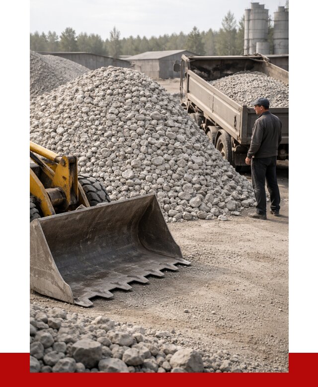 Известняковый щебень фракция 40-70 в Ленинске-Кузнецком от 4293 р. | ПРОНЕРУДЛнн