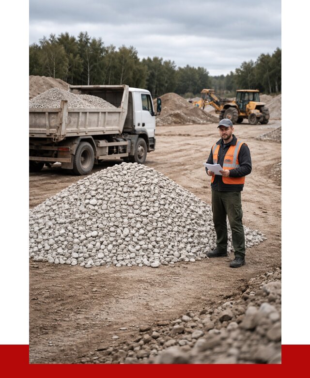 Доломитовый щебень в Ленинске-Кузнецком купить от 2249 р., ПРОНЕРУДЛнн