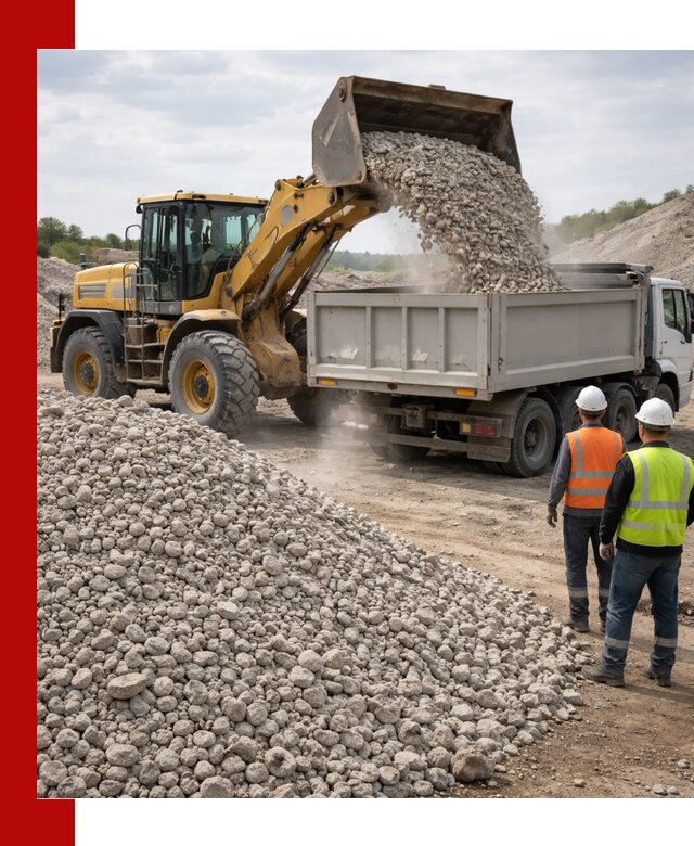 Доломитовый щебень фракция 40–71 доставка и продажа в Ленинске-Кузнецком