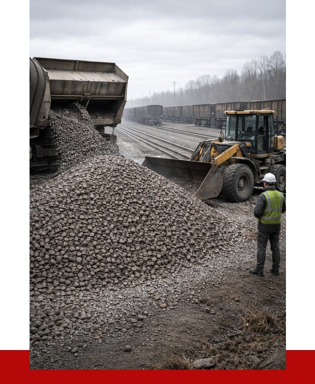 Купить железнодорожный щебень в Ленинске-Кузнецком от 2862 р. | ПРОНЕРУДЛнн
