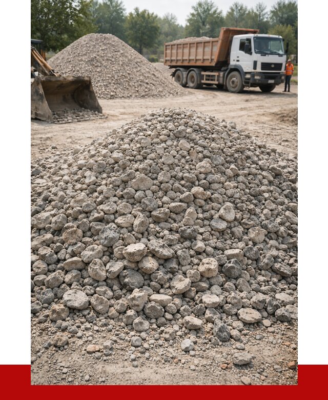 Вторичный щебень фракция 20-40 в Ленинске-Кузнецком от 2249 р ПРОНЕРУДЛнн