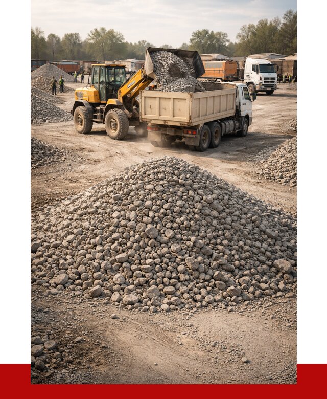 Вторичный щебень фракция 40-70 в Ленинске-Кузнецком от 1778 р, ПРОНЕРУДЛнн