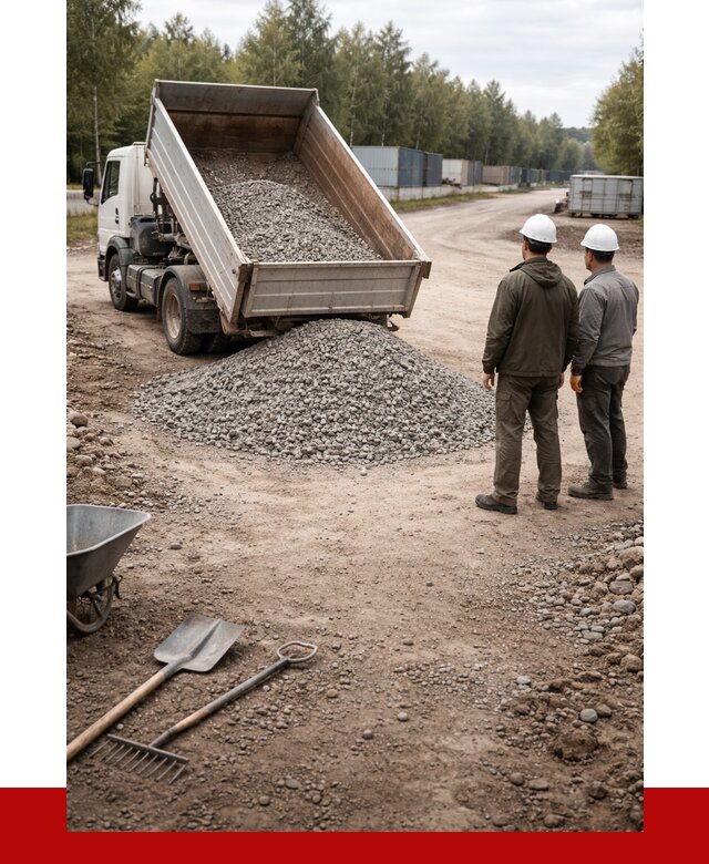 Бетонный щебень фракция 5-20 в Ленинске-Кузнецком от 3271 р., ПРОНЕРУДЛнн