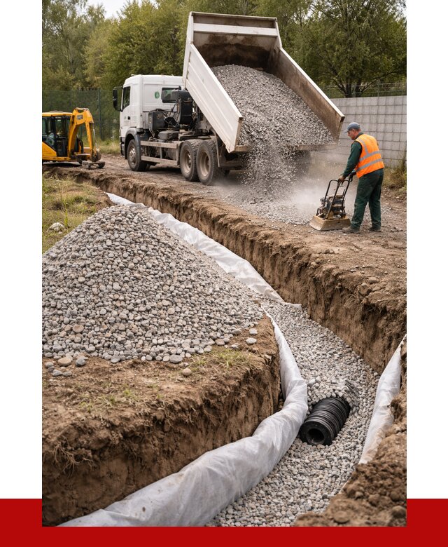 Щебень для дренажа в Ленинске-Кузнецком от 1891 р., ПРОНЕРУДЛнн доставка