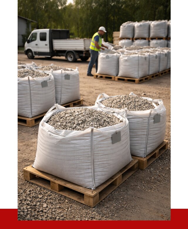 Щебень в мешках с доставкой в Ленинске-Кузнецком от 4293 р. | ПРОНЕРУДЛнн