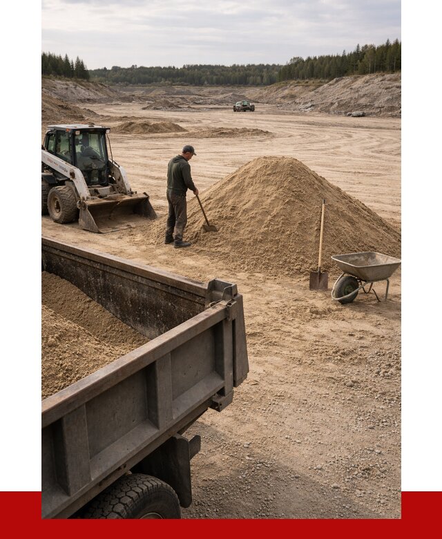 Карьерный песок среднезернистый в Ленинске-Кузнецком, от 2249 р. ПРОНЕРУДЛнн