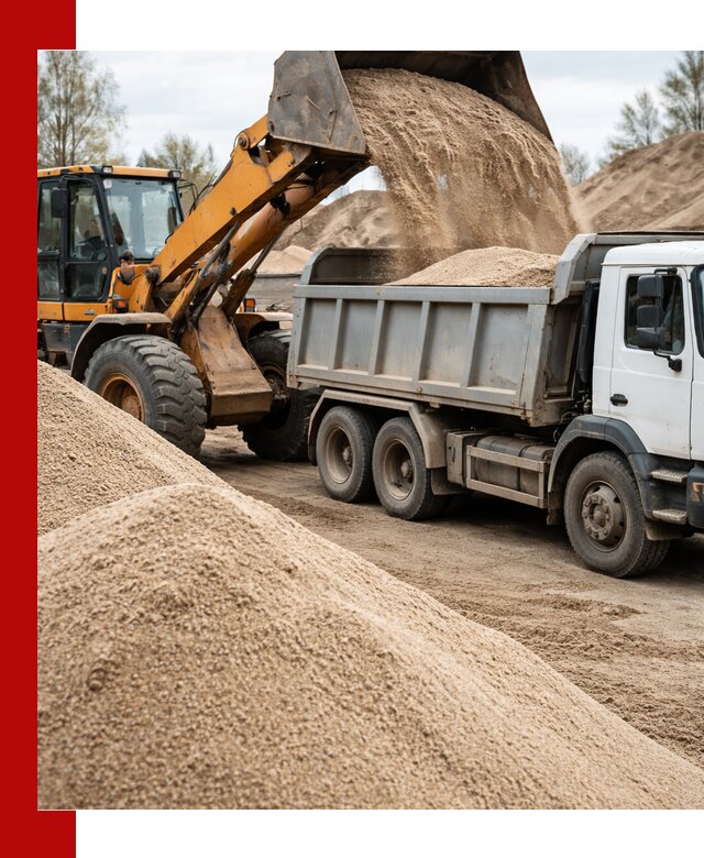 Доставка сеяного песка в Ленинске-Кузнецком оптом и в розницу