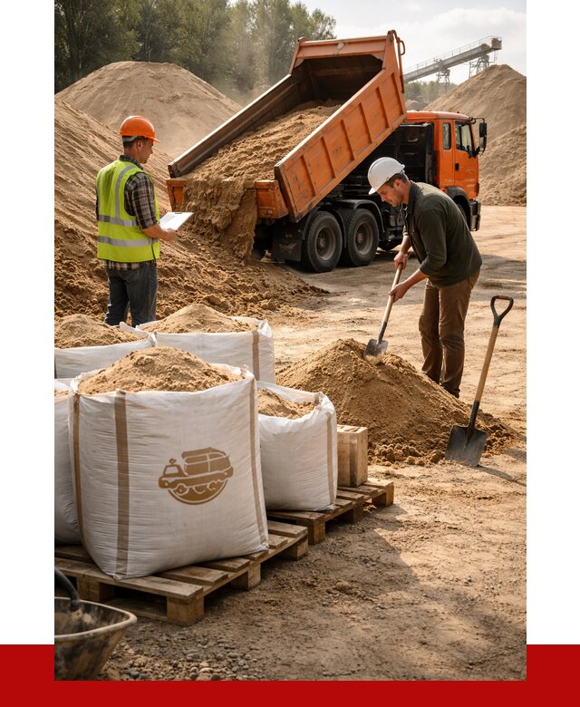 Строительный песок в Ленинске-Кузнецком от 2249 р. с доставкой, ПРОНЕРУДЛнн