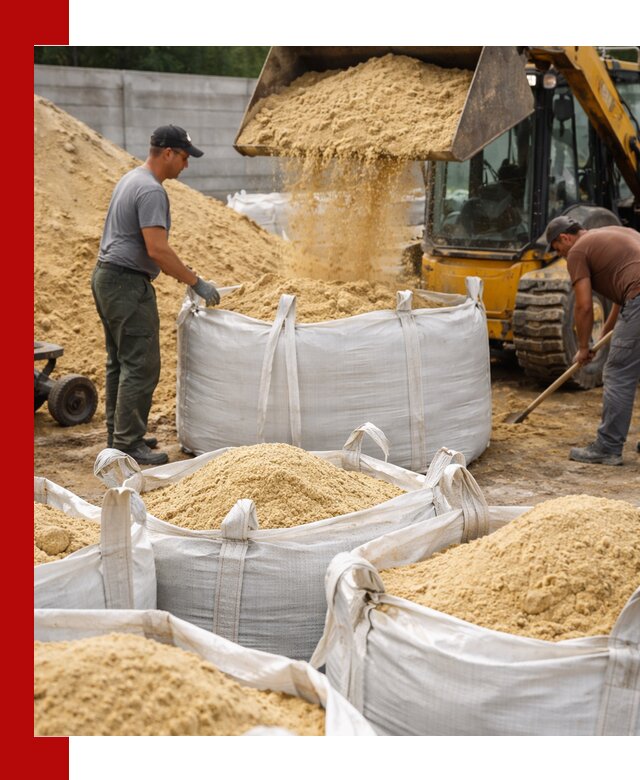 Поставка качественного песка для кладки в Ленинске-Кузнецком