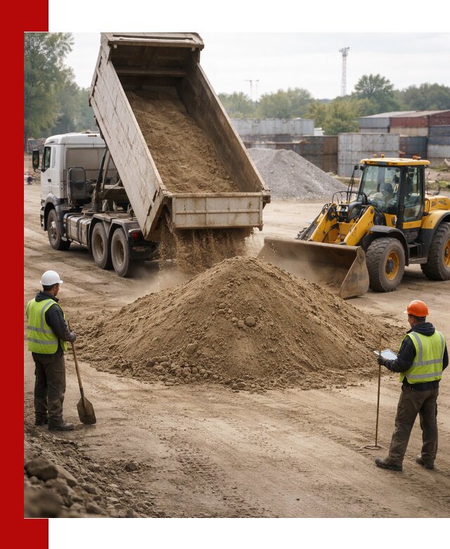 Доставка и продажа пескогрунта оптом и в розницу в Ленинске-Кузнецком