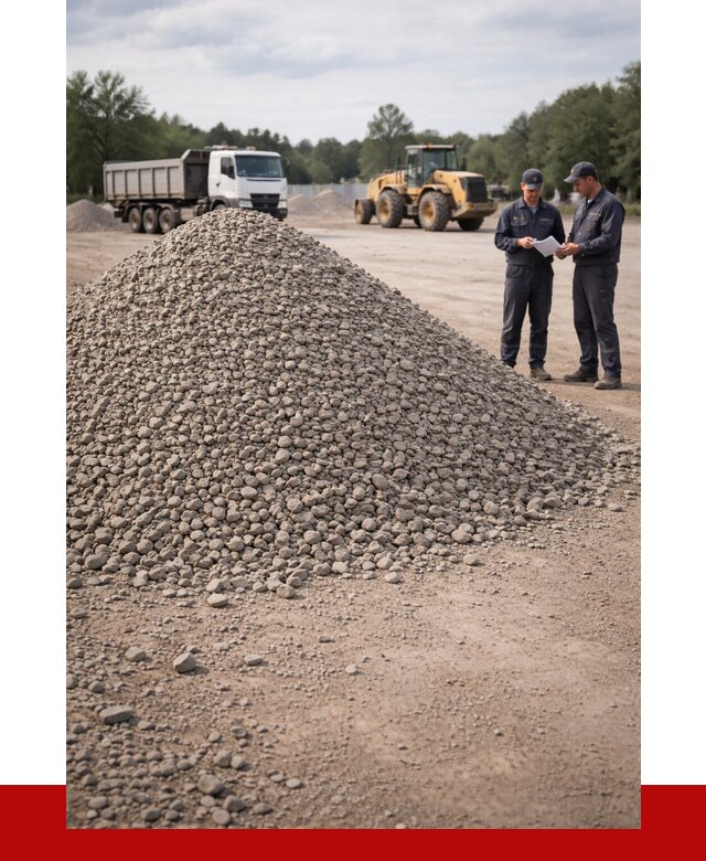 Купить гравий фракция 40-70 в Ленинске-Кузнецком от 1227 р. | ПРОНЕРУДЛнн