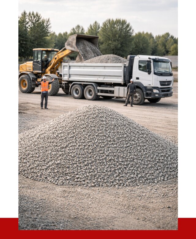 Купить мытый гравий в Ленинске-Кузнецком от 3577 р, доставка ПРОНЕРУДЛнн