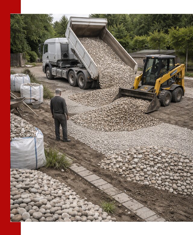 Доставка морской гальки оптом и в розницу в Ленинске-Кузнецком