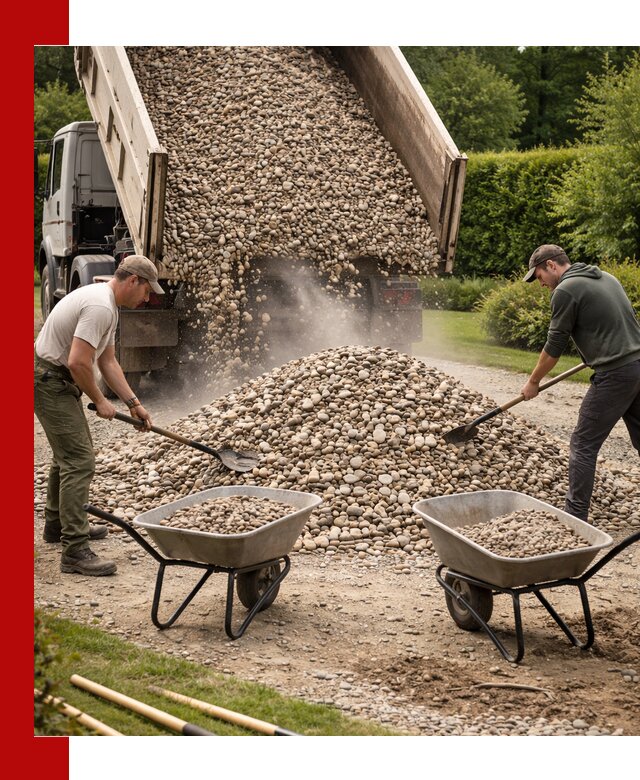 Доставка и продажа декоративной гальки в Ленинске-Кузнецком