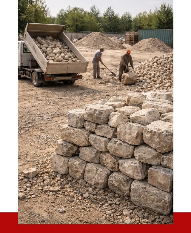 Бутовый камень известняковый в Ленинске-Кузнецком от 4293 р. | ПРОНЕРУДЛнн