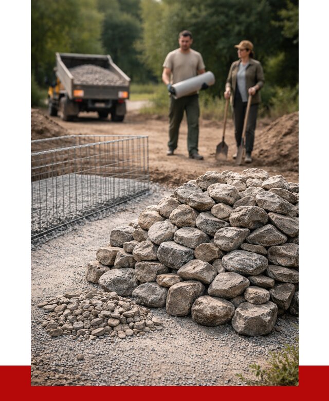 Камень для габионов фракция 100-200 в Ленинске-Кузнецком от 4906 р. | ПРОНЕРУДЛнн