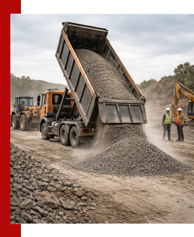 Щебёночно-песчаная смесь ЩПС С1 с доставкой в Ленинске-Кузнецком