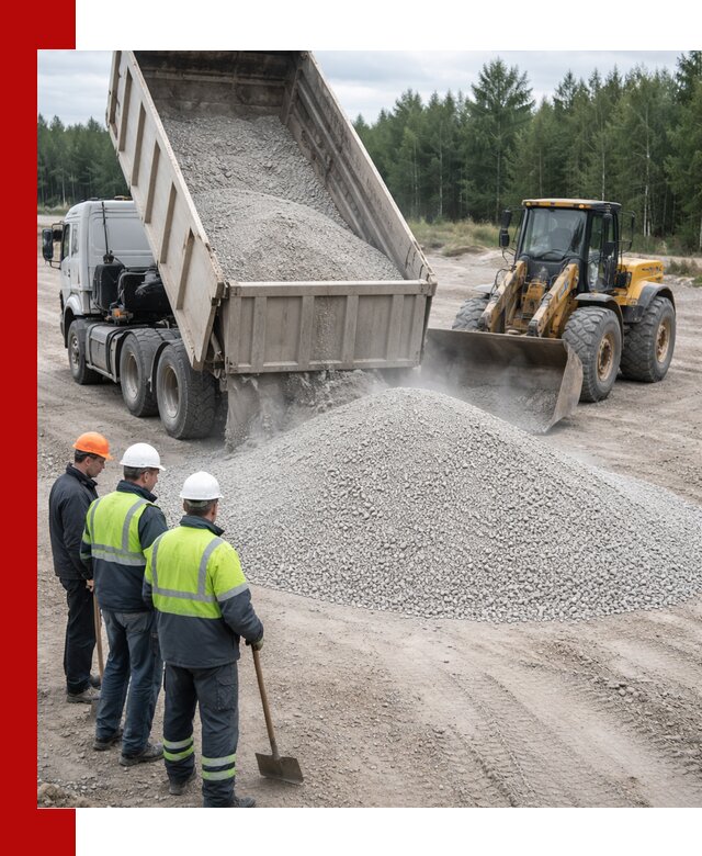 Известняковый отсев 0-5 доставка в Ленинске-Кузнецком быстро и выгодно