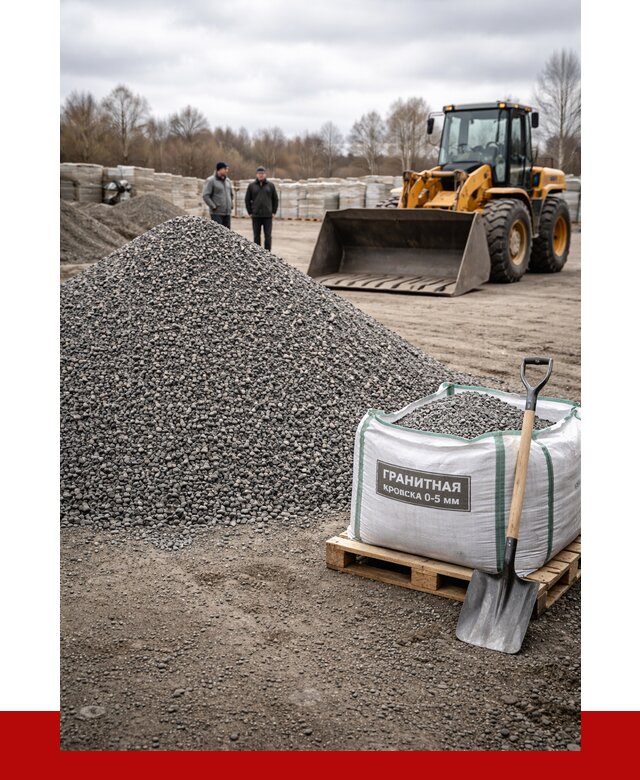 Купить гранитную крошку в Ленинске-Кузнецком от 4906 р. с доставкой | ПРОНЕРУДЛнн