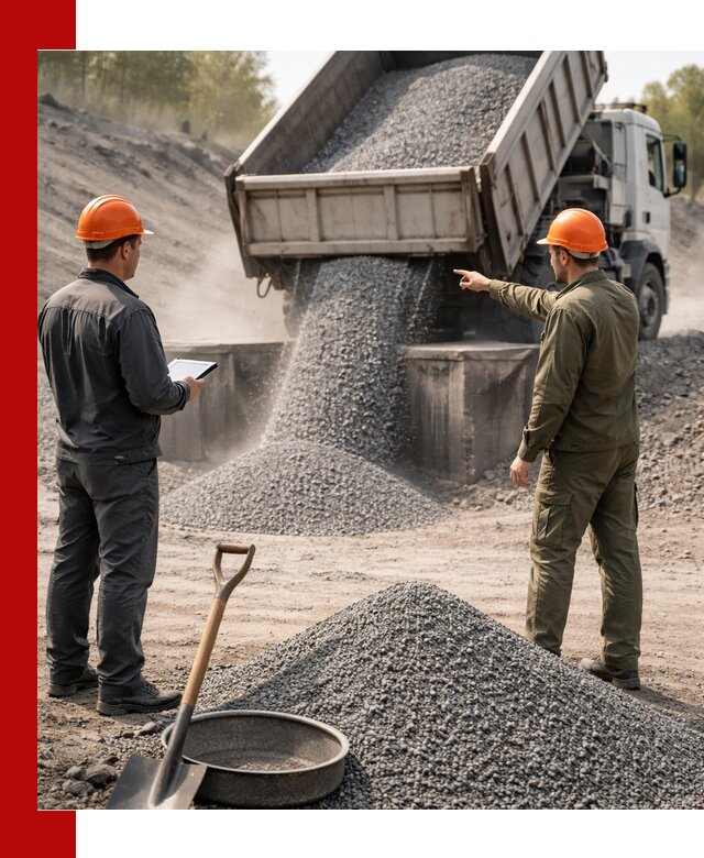 Гранитная крошка фракция 2-5 доставка в Ленинске-Кузнецком