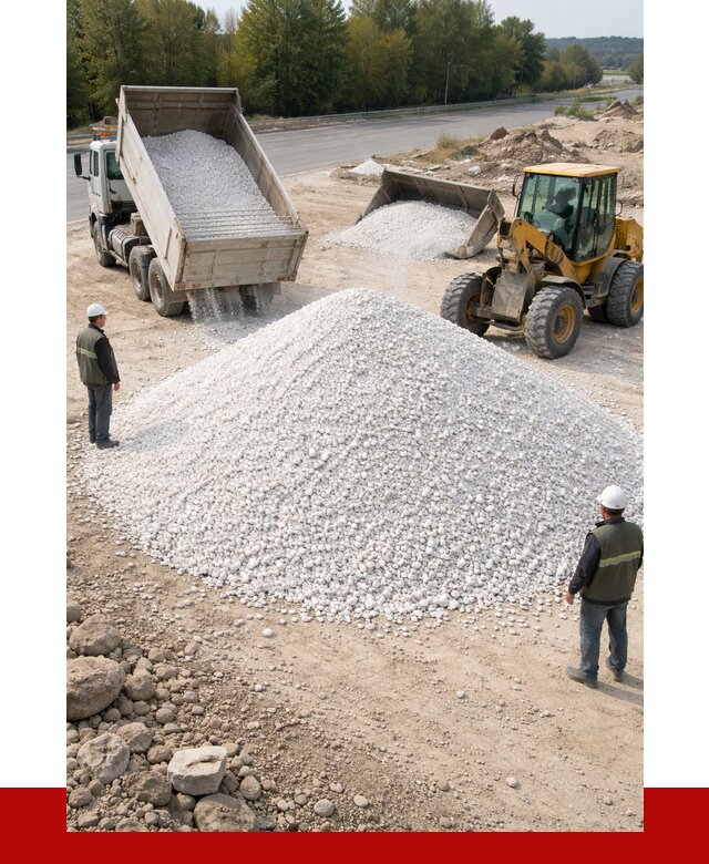 Белая мраморная крошка в Ленинске-Кузнецком от 4293 р. с доставкой | ПРОНЕРУДЛнн