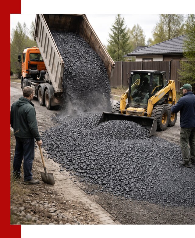 Крошка габбро с доставкой в Ленинске-Кузнецком для строительных работ