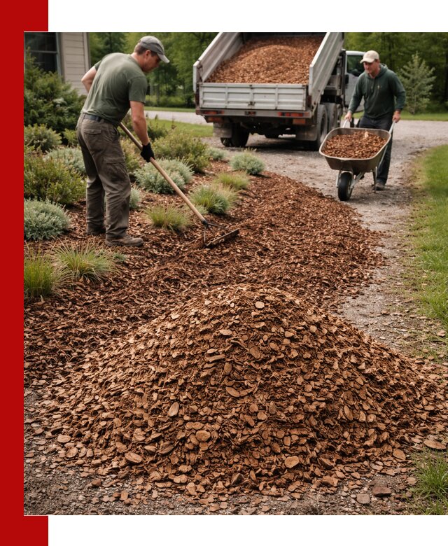 Крошка для мульчирования с доставкой в Ленинске-Кузнецком