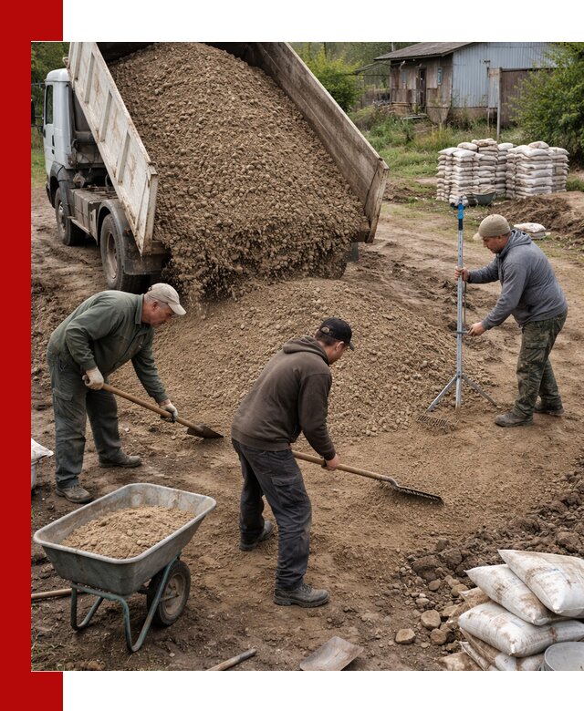 Керамзитовый песок с доставкой в Ленинске-Кузнецком оптом и в розницу