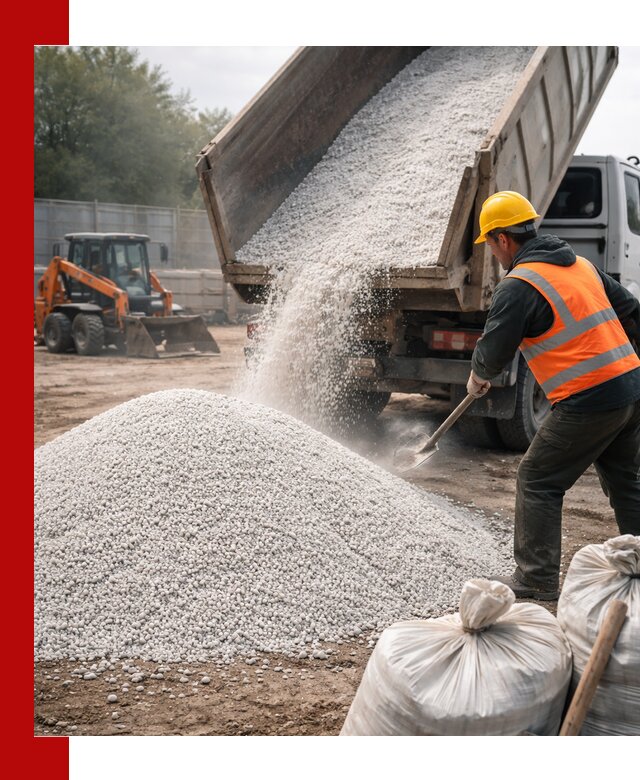 Доставка перлита вспученного в Ленинске-Кузнецком оптом и в розницу