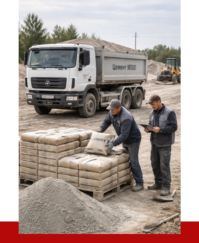 Купить цемент м500 с доставкой в Ленинске-Кузнецком от 5315 р. | ПРОНЕРУДЛнн