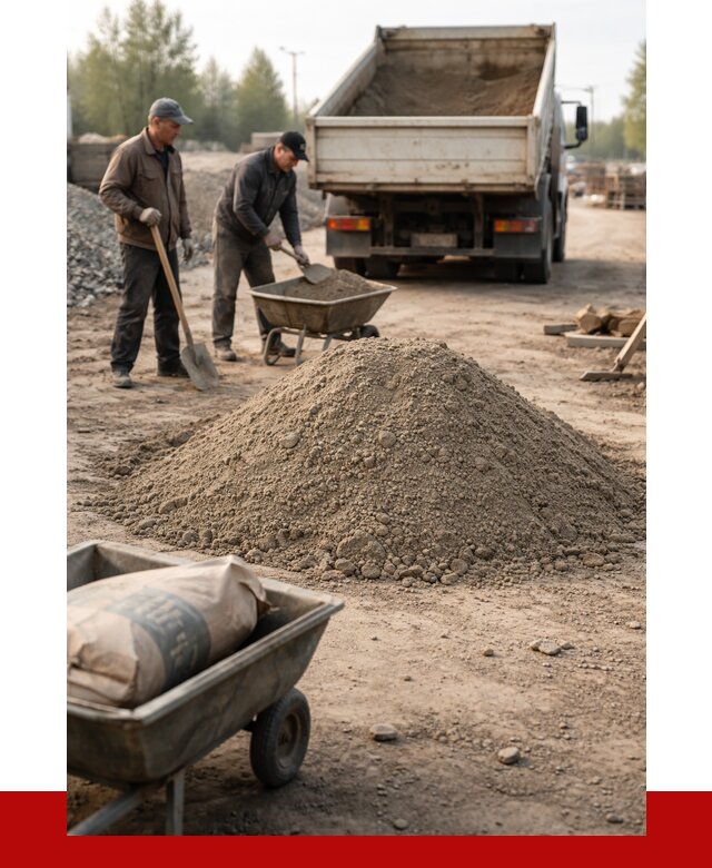 Цементно-песчаная смесь М150 в Ленинске-Кузнецком от 4804 р. | ПРОНЕРУДЛнн