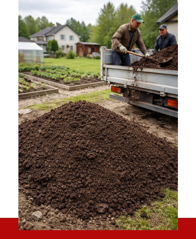 Плодородный грунт в Ленинске-Кузнецком с доставкой от 4293 р. | ПРОНЕРУДЛнн