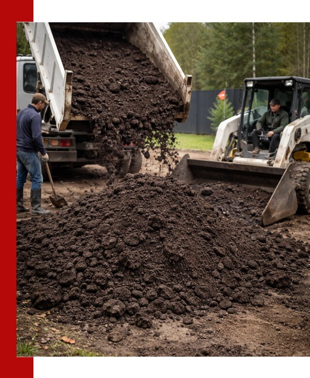 Плодородный грунт с доставкой в Ленинске-Кузнецком для садов и огородов