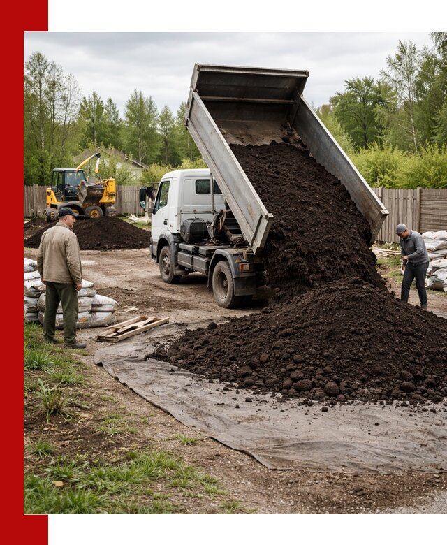 Доставка качественного почвогрунта в Ленинске-Кузнецком оптом и в розницу