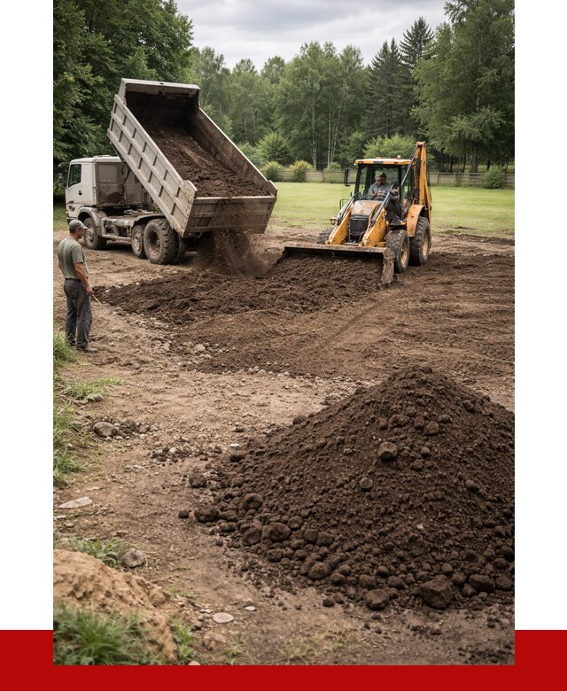 Грунт для выравнивания участка в Ленинске-Кузнецком от 1227 р. | ПРОНЕРУДЛнн