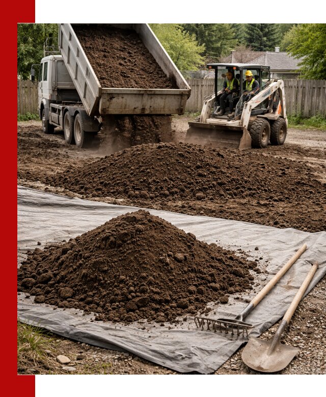 Грунт для отсыпки участка с доставкой в Ленинске-Кузнецком