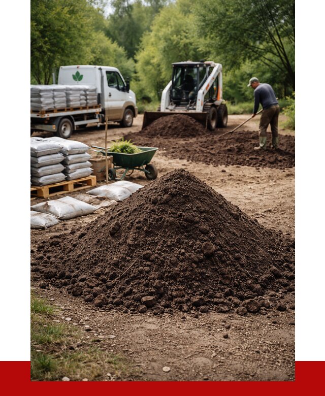 Грунт для озеленения с доставкой в Ленинске-Кузнецком от 1840 р. | ПРОНЕРУДЛнн