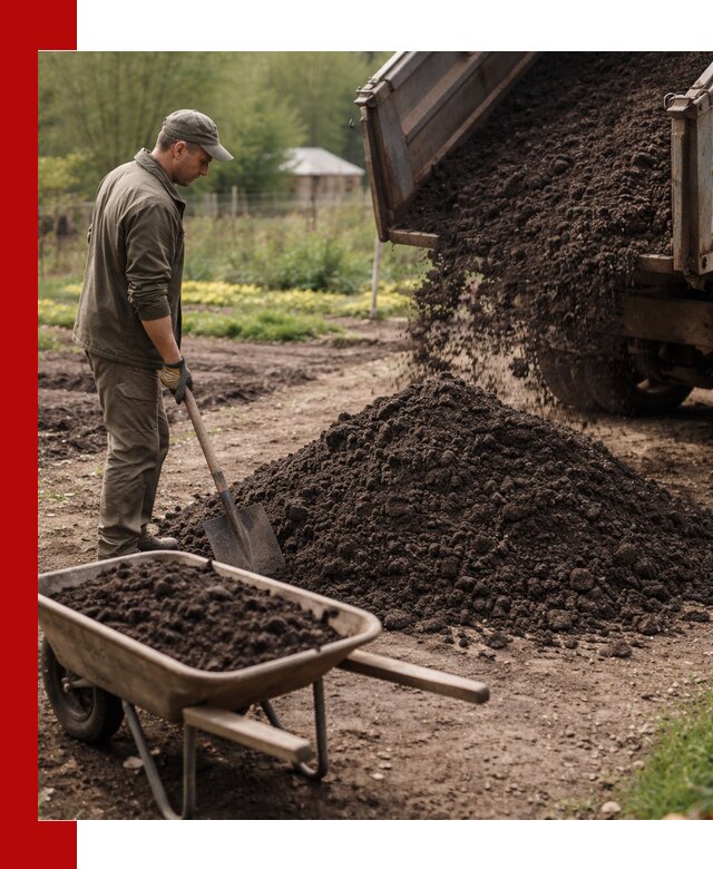Доставка качественной земли для огорода в Ленинске-Кузнецком