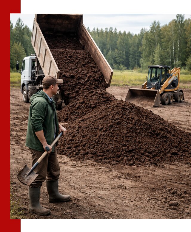 Купить верховой торф с доставкой в Ленинске-Кузнецком для садоводства и растений