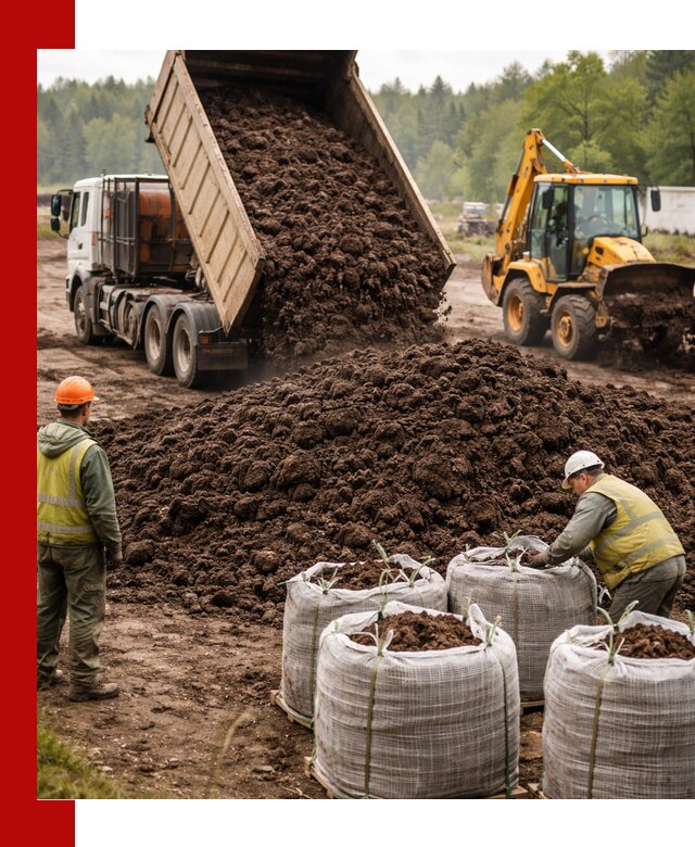 Доставка нейтрального торфа в Ленинске-Кузнецком оптом и в розницу