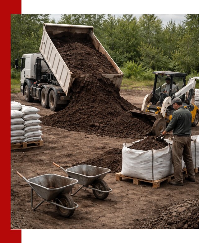 Доставка и продажа торфогрунта в Ленинске-Кузнецком оптом и в розницу