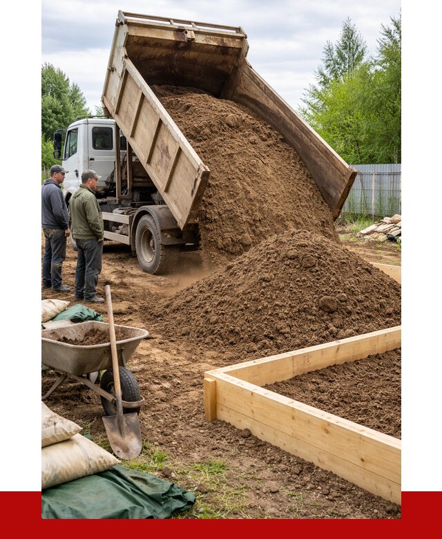 Торфо песчаная смесь в Ленинске-Кузнецком с доставкой от 1891 р. | ПРОНЕРУДЛнн